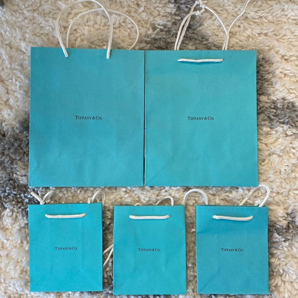 Tiffany Shopping Bag Variety 5 pieces